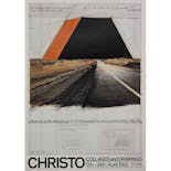 クリスト展ポスター(1982年) 佐谷画廊